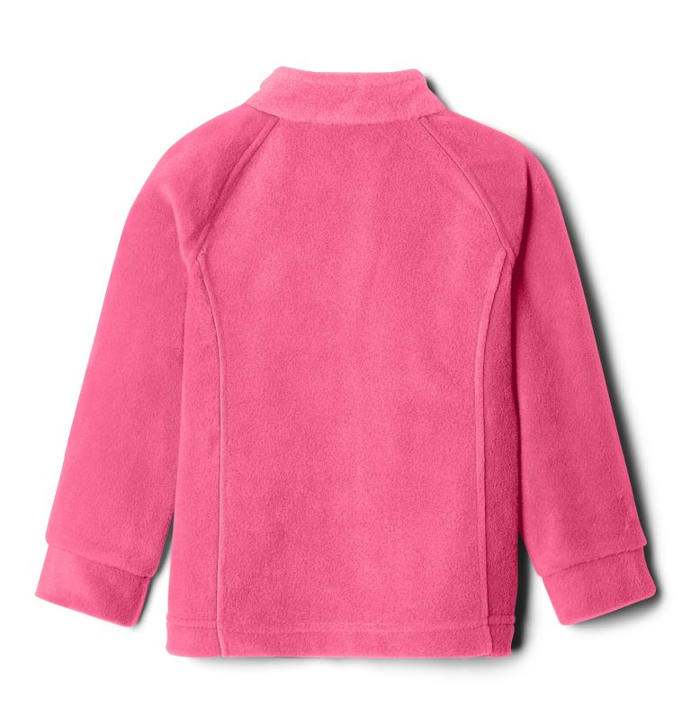 Thumbnail: Girls’ Toddler Benton Springs Fleece Jacket, Color: Pink Ice, image 2