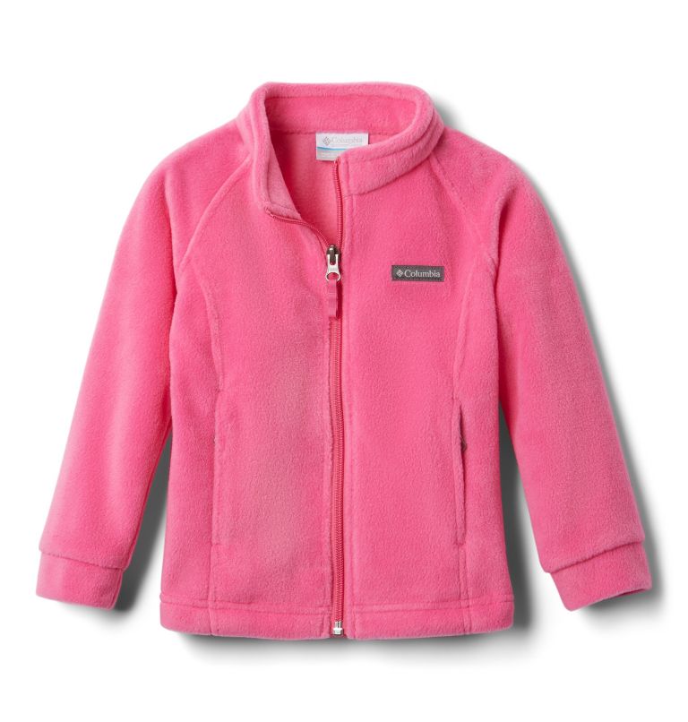Girls’ Toddler Benton Springs Fleece Jacket, Color: Pink Ice, image 1