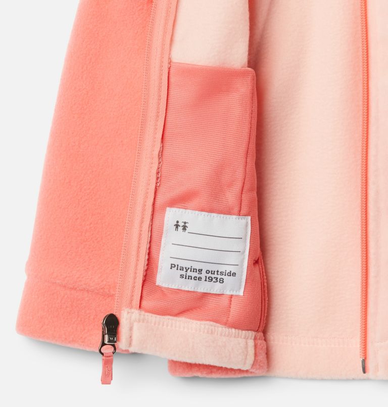 Veste en laine polaire Benton Springs pour fille - Bambin, Color: Salmon, Pink Sand, image 3