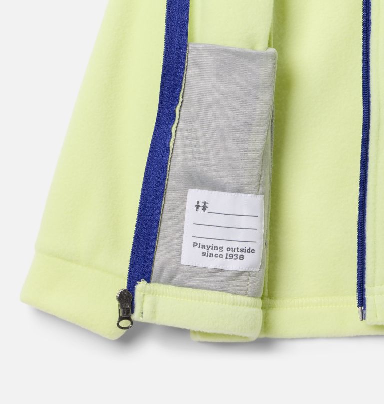 Girls’ Toddler Benton Springs Fleece Jacket, Color: Spring Yellow, image 3