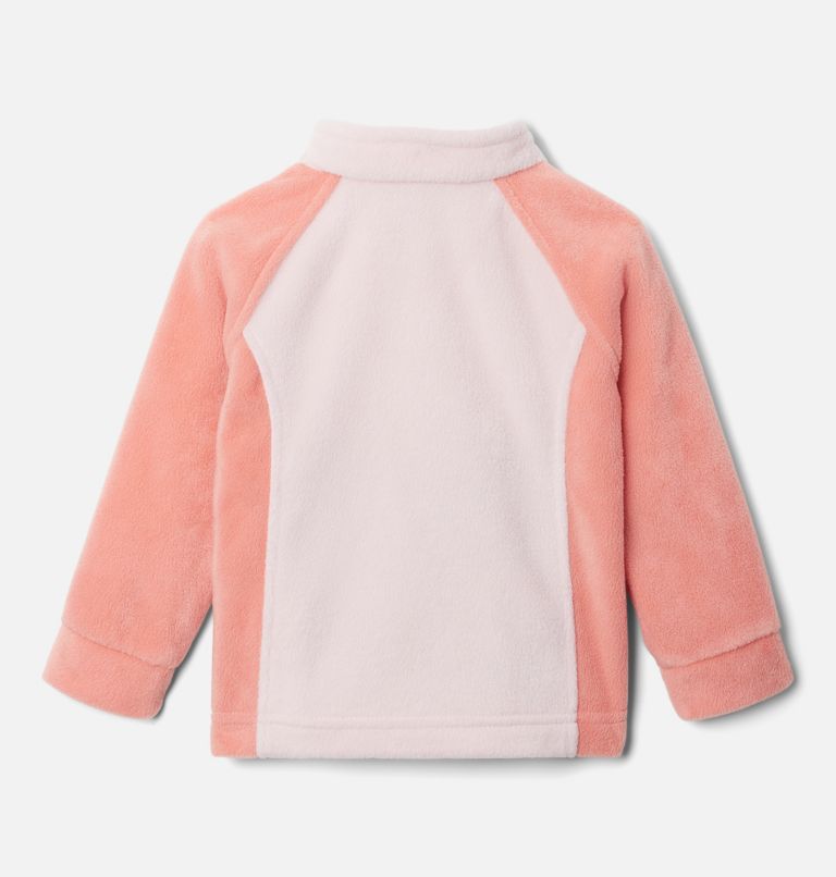 Girls’ Toddler Benton Springs Fleece Jacket, Color: Faded Peach, Dusty Pink, image 2