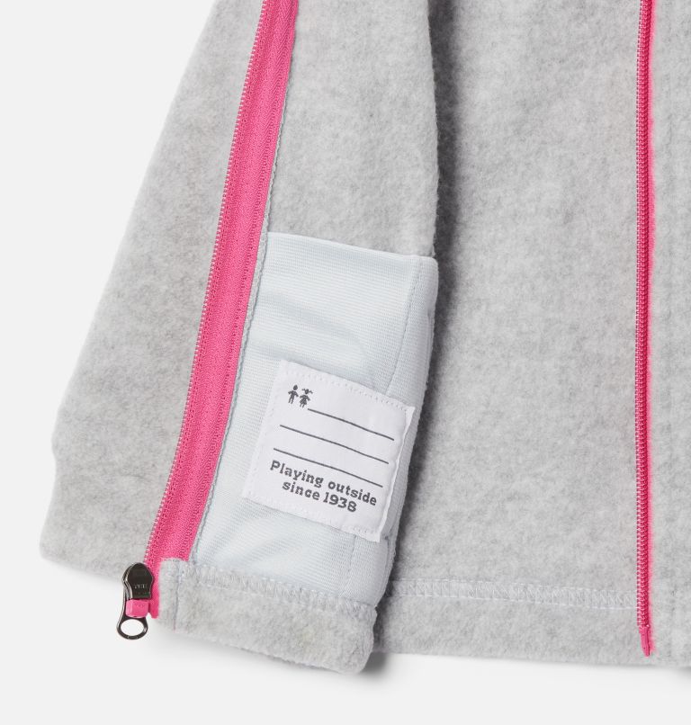 Girls' Infant Benton Springs Fleece Jacket, Color: Cirrus Grey, image 3