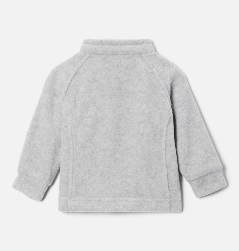 Thumbnail: Girls’ Infant Benton Springs Fleece Jacket, Color: Cirrus Grey, image 2
