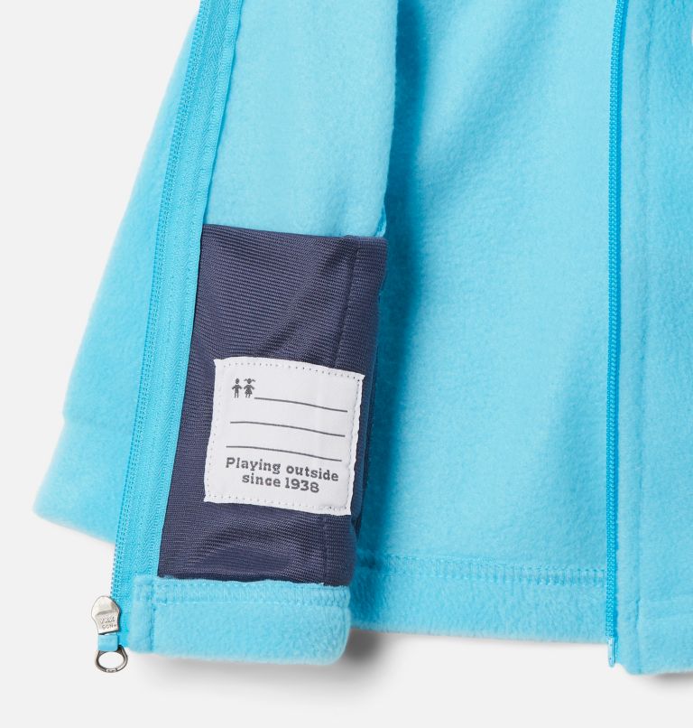 Thumbnail: Girls’ Infant Benton Springs Fleece Jacket, Color: Atoll, image 3