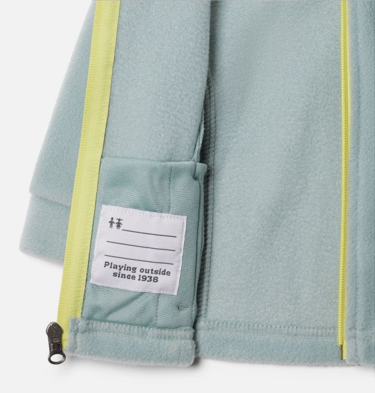 Girls' Infant Benton Springs Fleece Jacket, Color: Crushed Blue, image 3