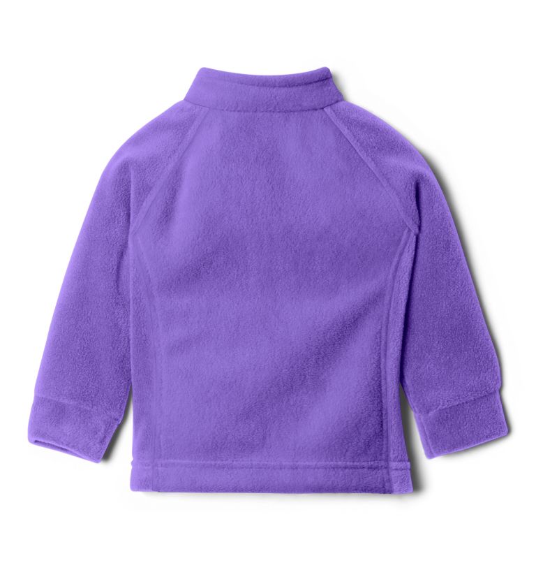 Girls' Infant Benton Springs Fleece Jacket, Color: Grape Gum, image 2