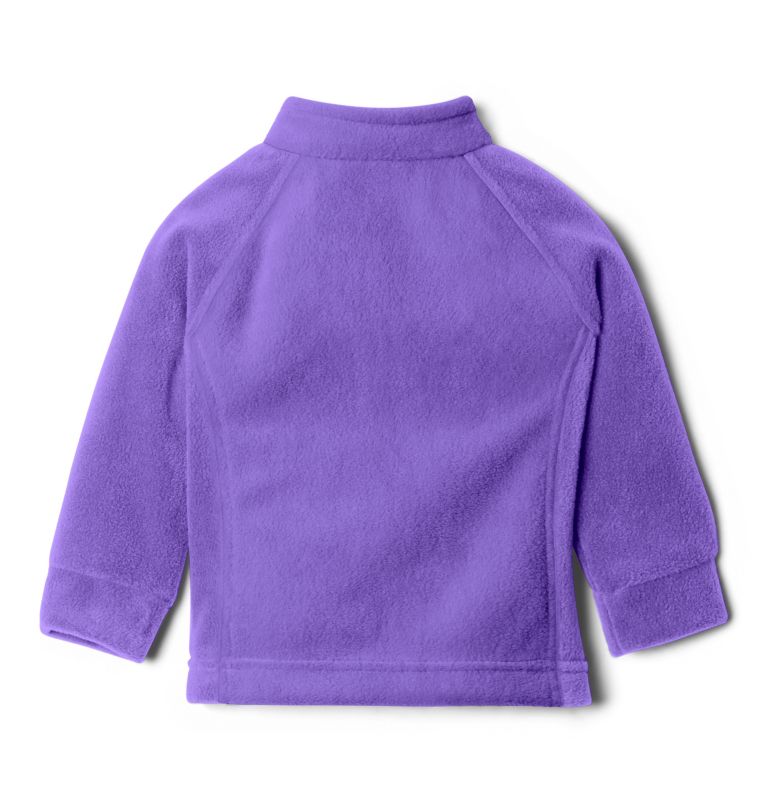 Girls’ Infant Benton Springs Fleece Jacket, Color: Grape Gum, image 2