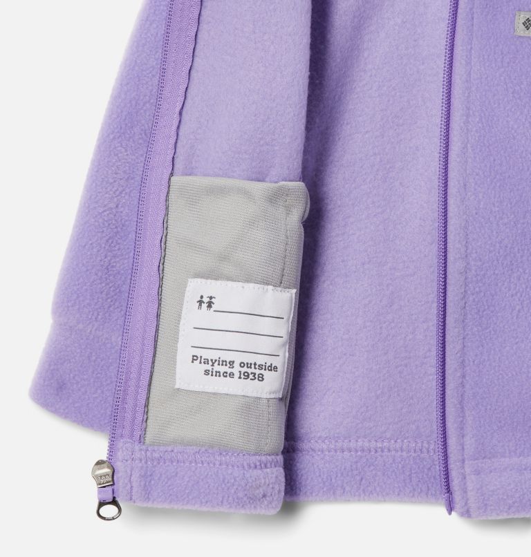 Girls' Infant Benton Springs Fleece Jacket, Color: Paisley Purple, image 3