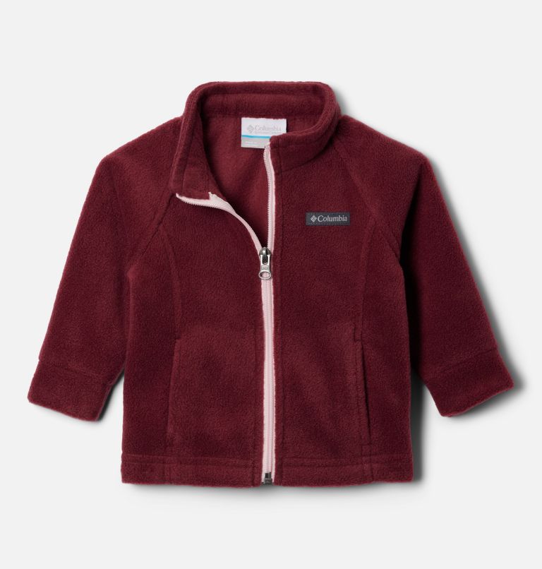 Girls' Infant Benton Springs Fleece Jacket, Color: Rich Wine, image 1