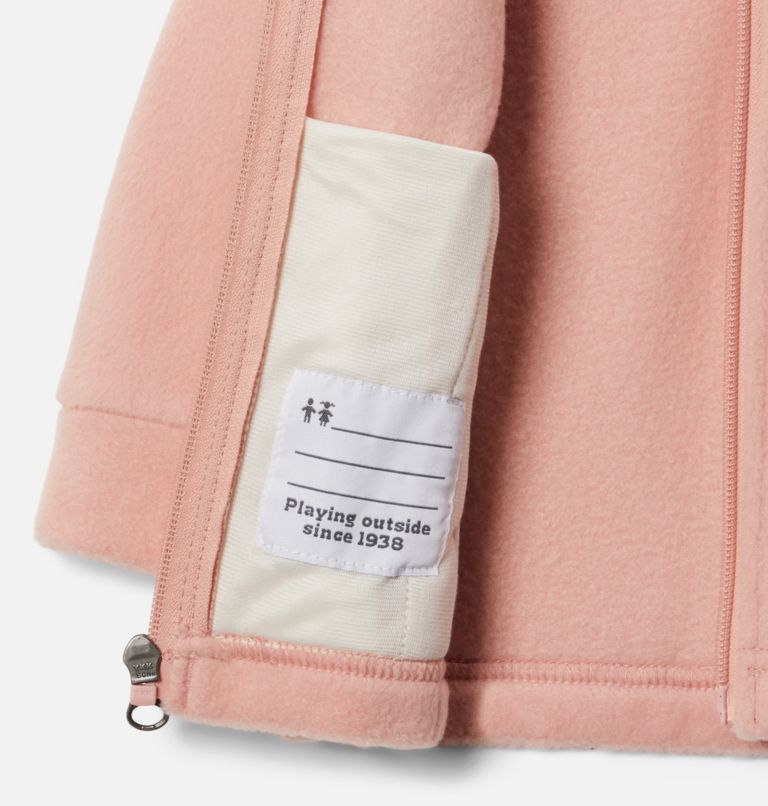 Girls' Infant Benton Springs Fleece Jacket, Color: Faux Pink, image 3