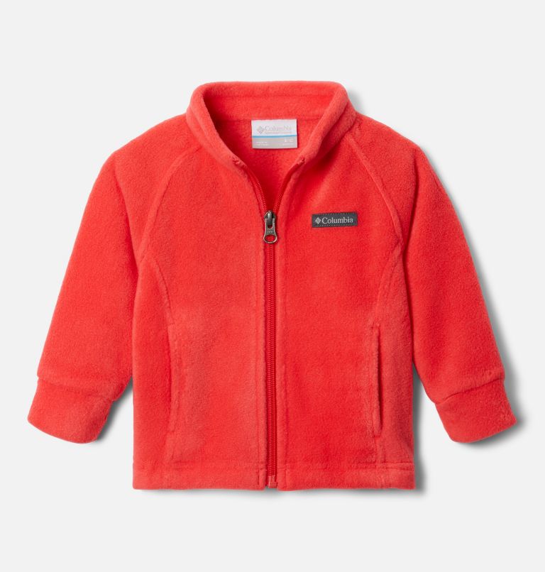 Girls’ Infant Benton Springs Fleece Jacket, Color: Red Hibiscus