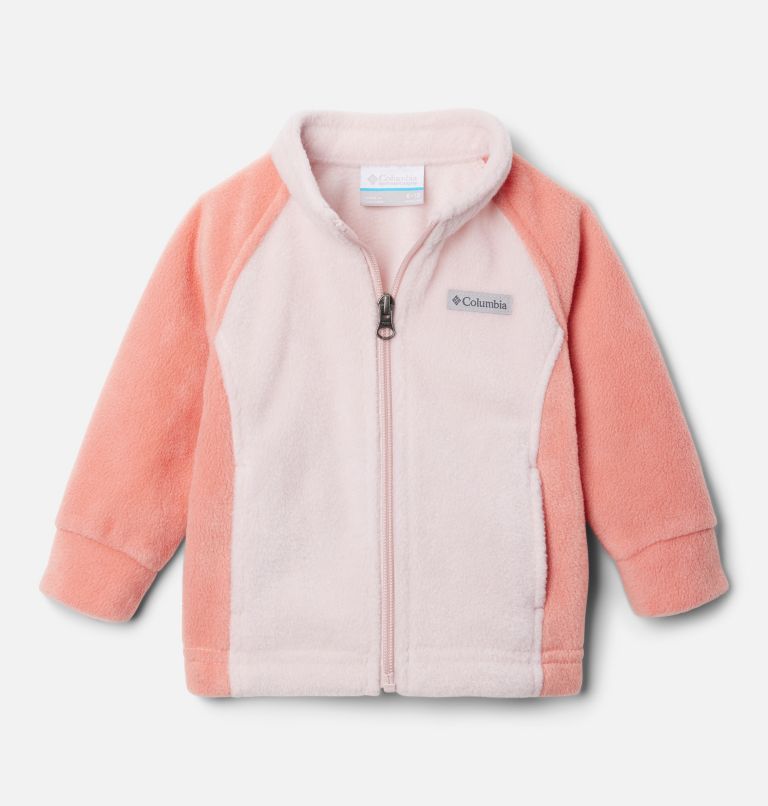 Girls’ Infant Benton Springs Fleece Jacket, Color: Faded Peach, Dusty Pink, image 1