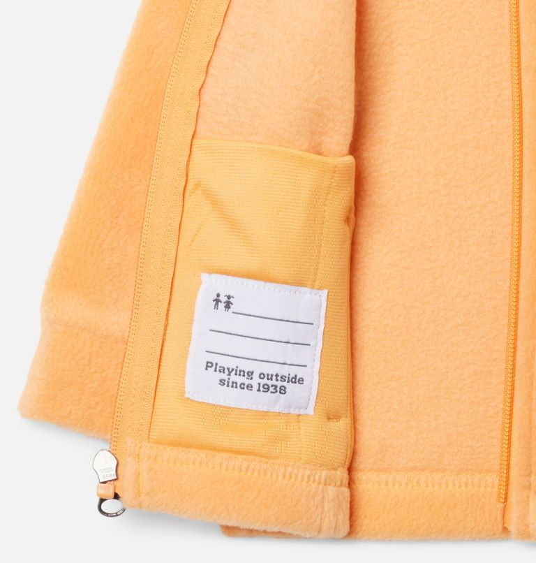 Girls’ Infant Benton Springs Fleece Jacket, Color: Sunset Peach, image 3