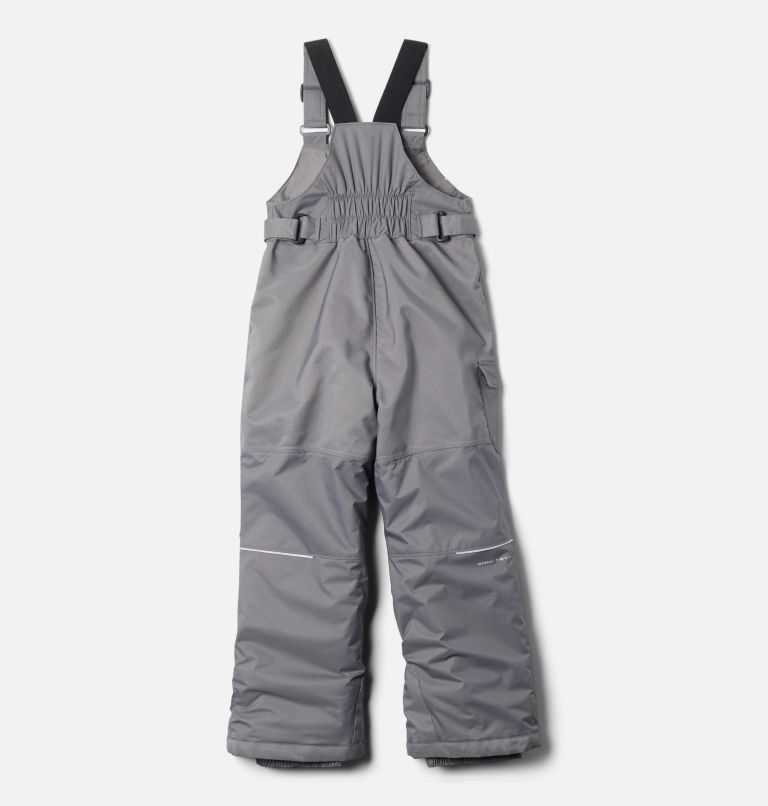 Kids' Adventure Ride Insulated Ski Bib, Color: City Grey, image 2