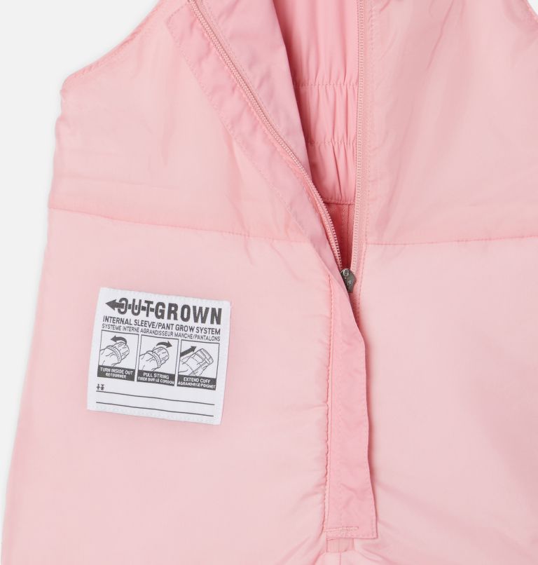 Kids' Adventure Ride Insulated Ski Bib, Color: Pink Orchid, image 3