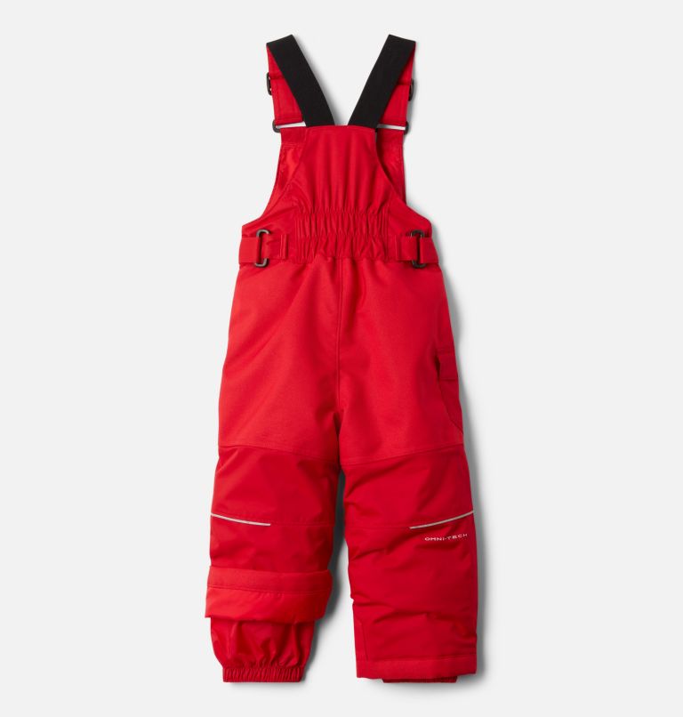 Toddler Adventure Ride Insulated Ski Bib, Color: Mountain Red, image 2