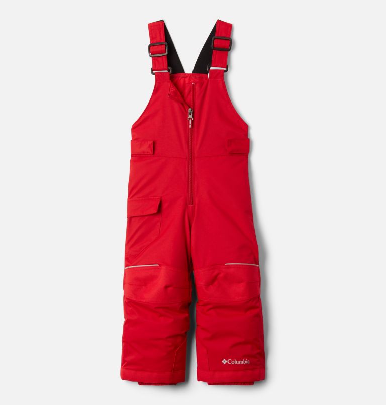 Toddler Adventure Ride Insulated Ski Bib, Color: Mountain Red, image 1