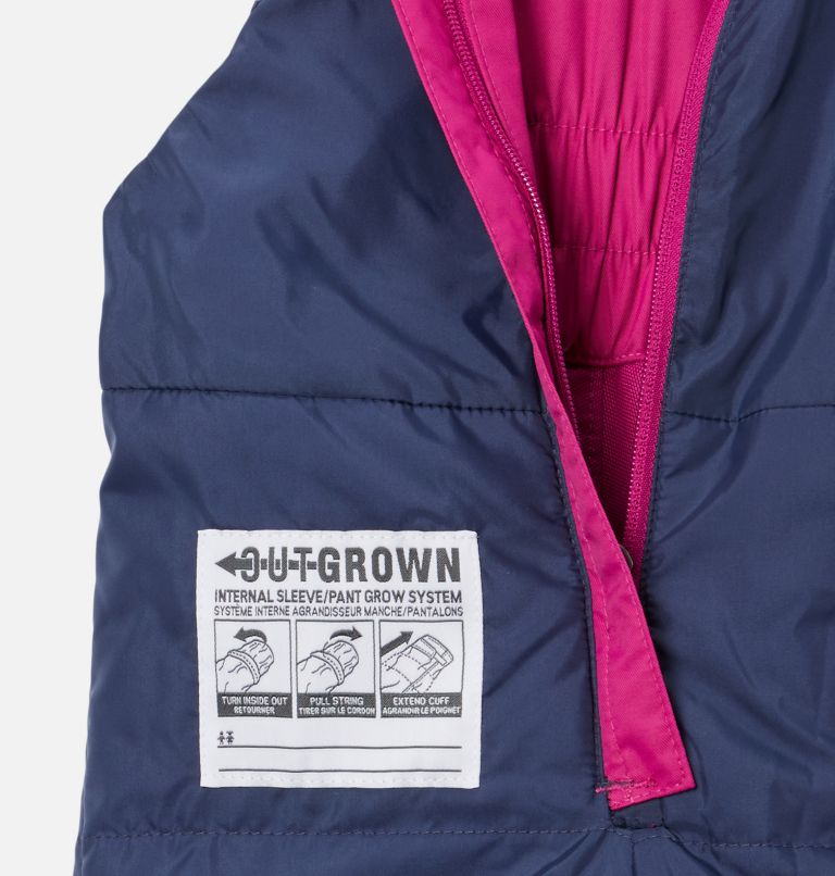 Toddler Adventure Ride Insulated Ski Bib, Color: Wild Fuchsia, image 3