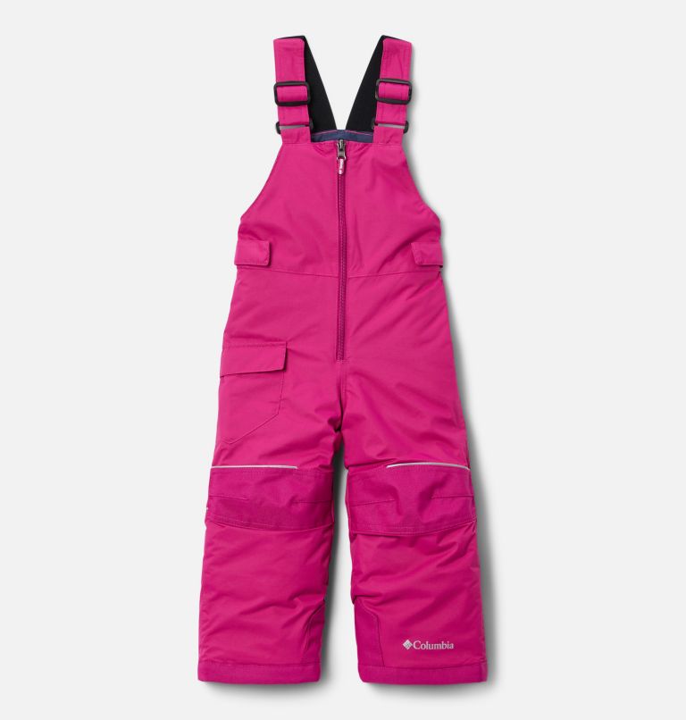 Thumbnail: Toddler Adventure Ride Insulated Ski Bib, Color: Wild Fuchsia, image 1