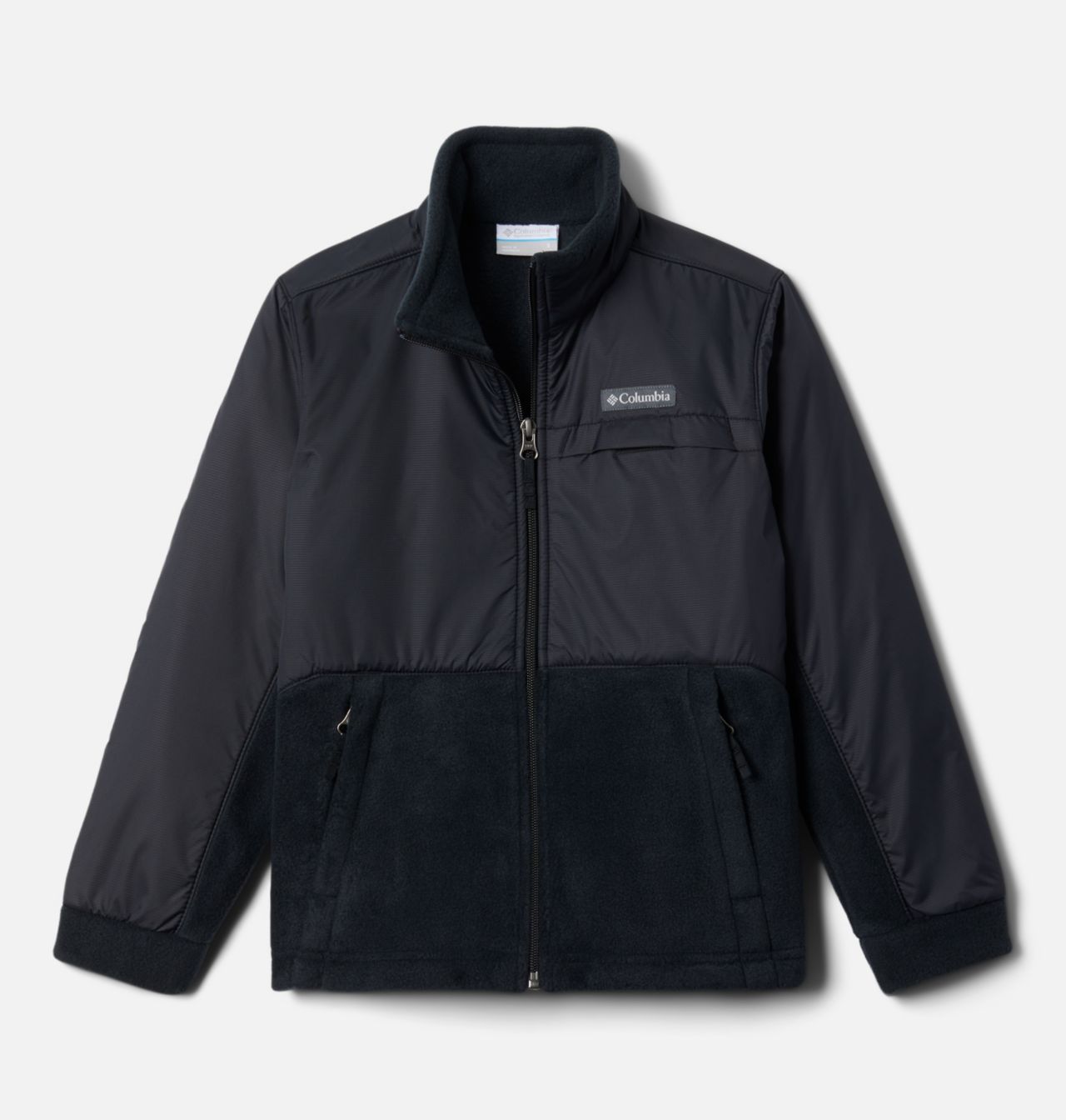 Boys’ Steens Mountain™ Overlay Fleece Jacket 1
