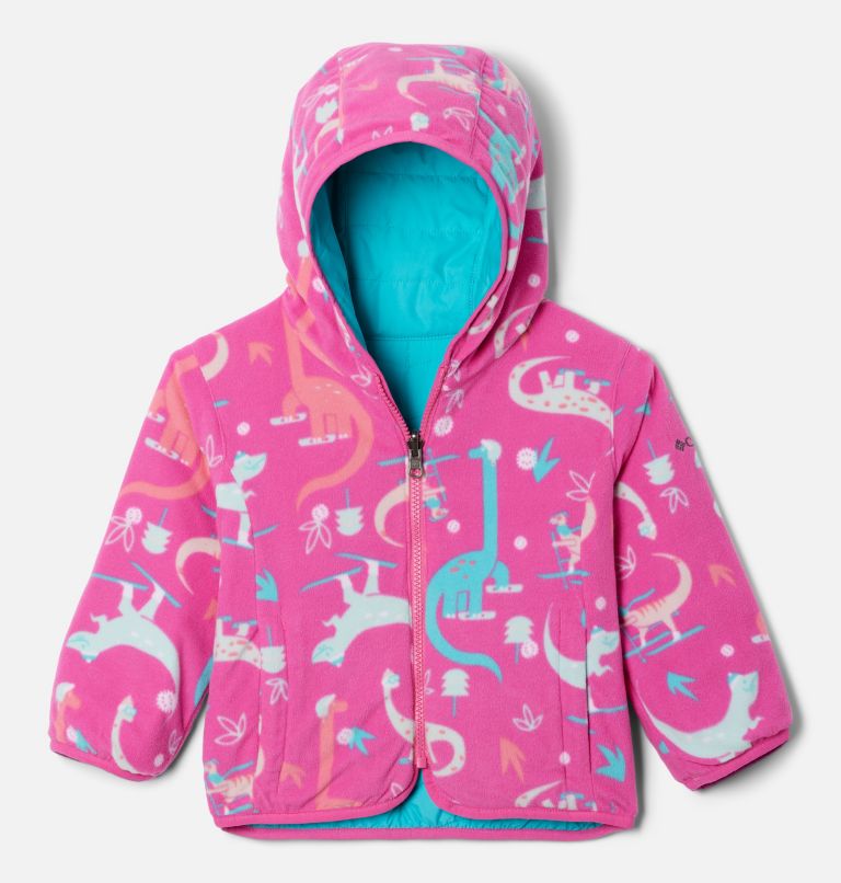 Toddler Double Trouble Reversible Jacket, Color: Geyser, image 3