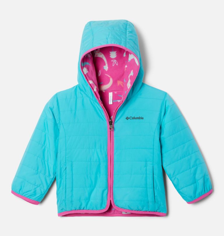 Toddler Double Trouble Reversible Jacket, Color: Geyser, image 1