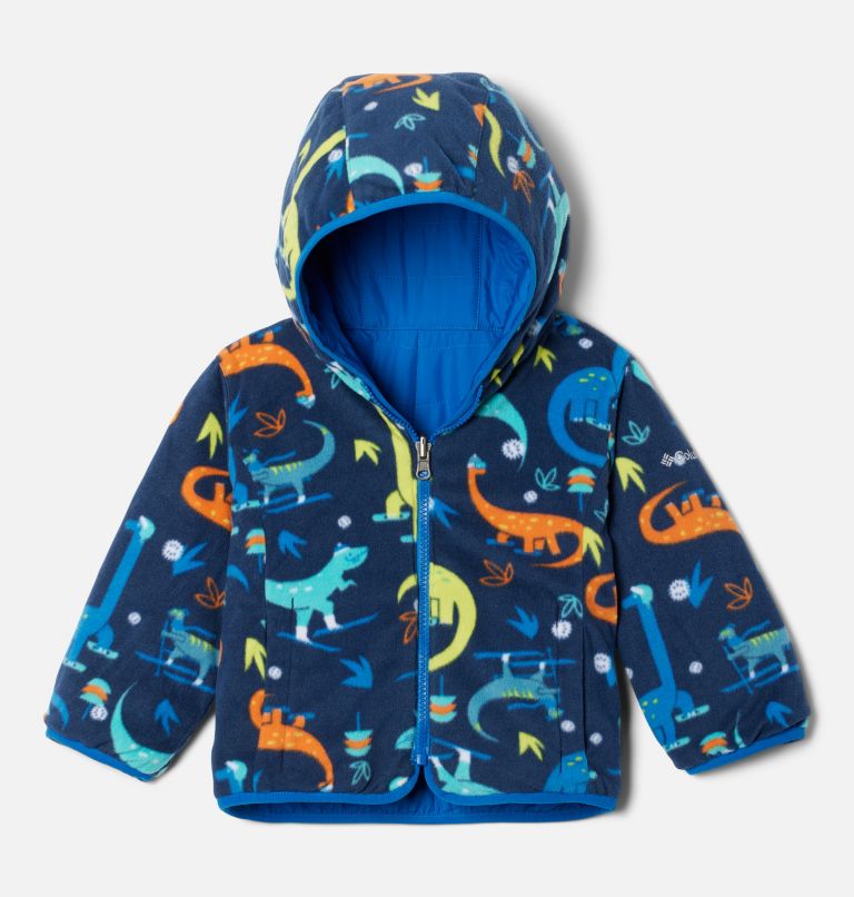 Columbia Fleece Lined Dinosaur Hooded Jacket