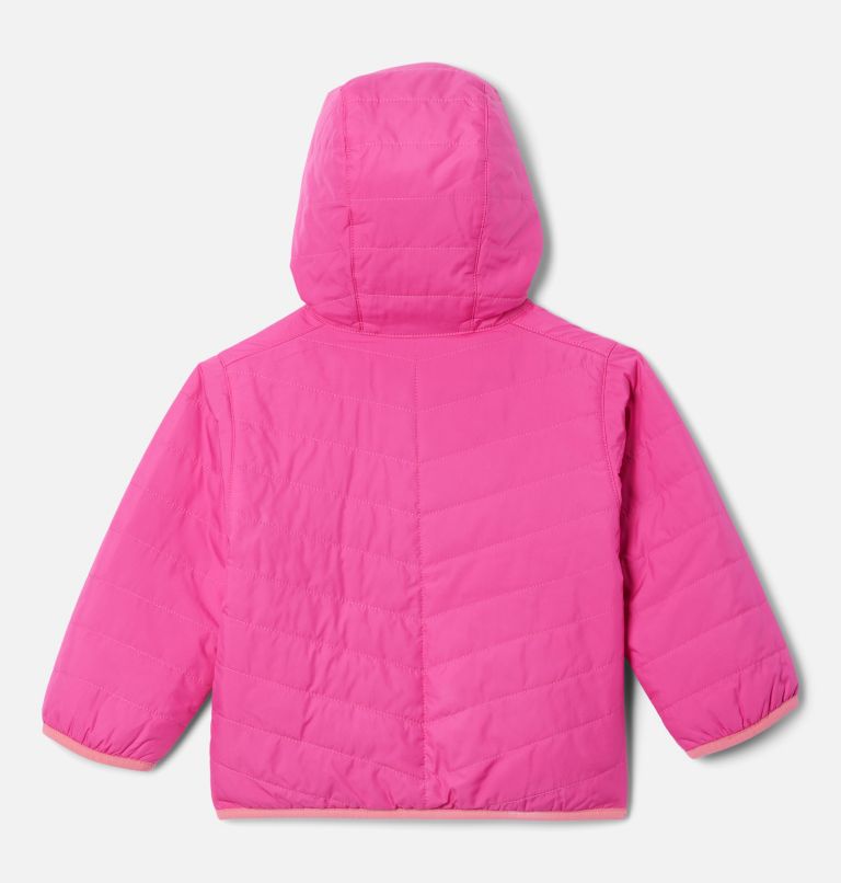 Toddler Double Trouble Reversible Jacket, Color: Pink Ice, image 2
