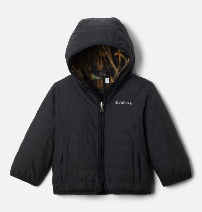 Toddler Double Trouble Reversible Jacket, Color: Timberwolf, image 1