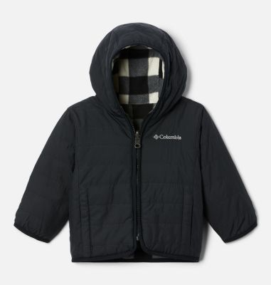Columbia Boys' Rainy Trails Fleece Jacket, Bright Indigo/Coll Navy Slub, 2  Jahre : : Fashion