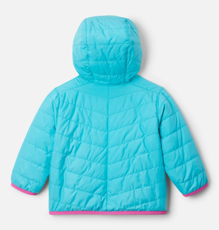 Campera Columbia Double Troub Niños Reversible - Blue Dot print - Universo  Aventura