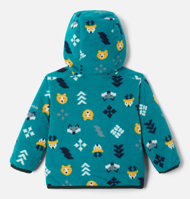 Infant Double Trouble Reversible Jacket, Color: Spruce, Metal Woodlands, image 4