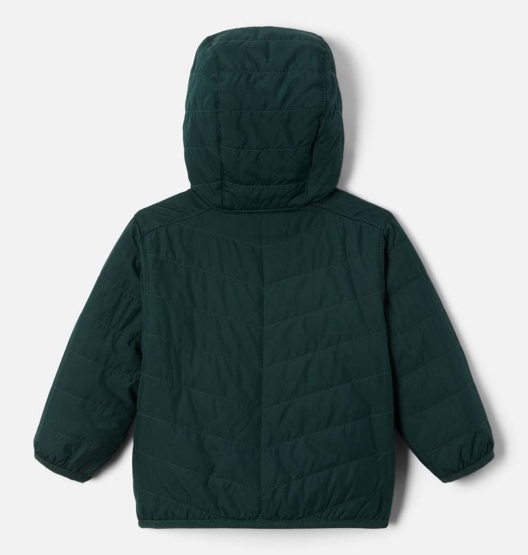 Thumbnail: Infant Double Trouble Reversible Jacket, Color: Spruce, Metal Woodlands, image 2