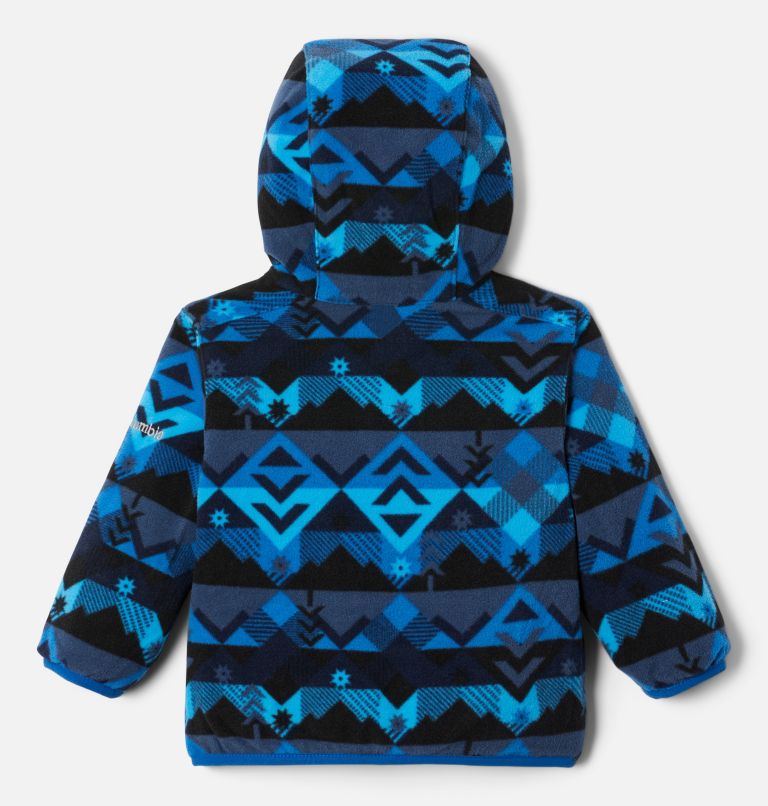 Thumbnail: Infant Double Trouble Reversible Jacket, Color: Bright Indigo, Coll Navy Checkpoint, image 4