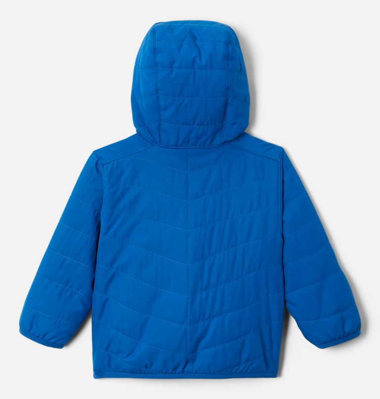 Thumbnail: Infant Double Trouble Reversible Jacket, Color: Bright Indigo, Coll Navy Checkpoint, image 2