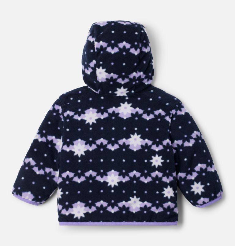 Infant Double Trouble Reversible Jacket, Color: Paisley Purple, image 4