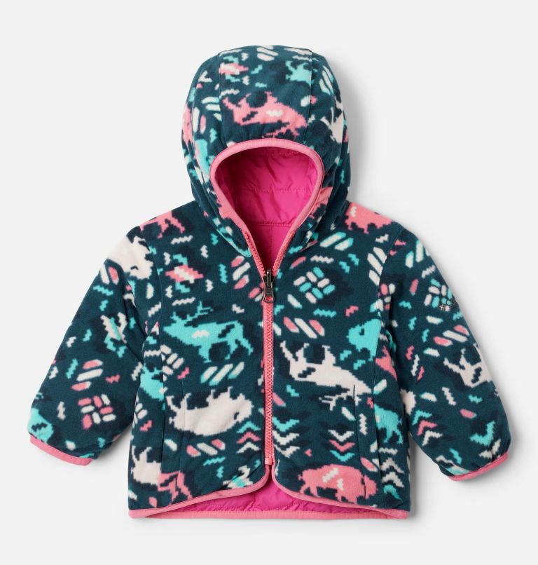 Infant Double Trouble Reversible Jacket, Color: Pink Ice, image 3