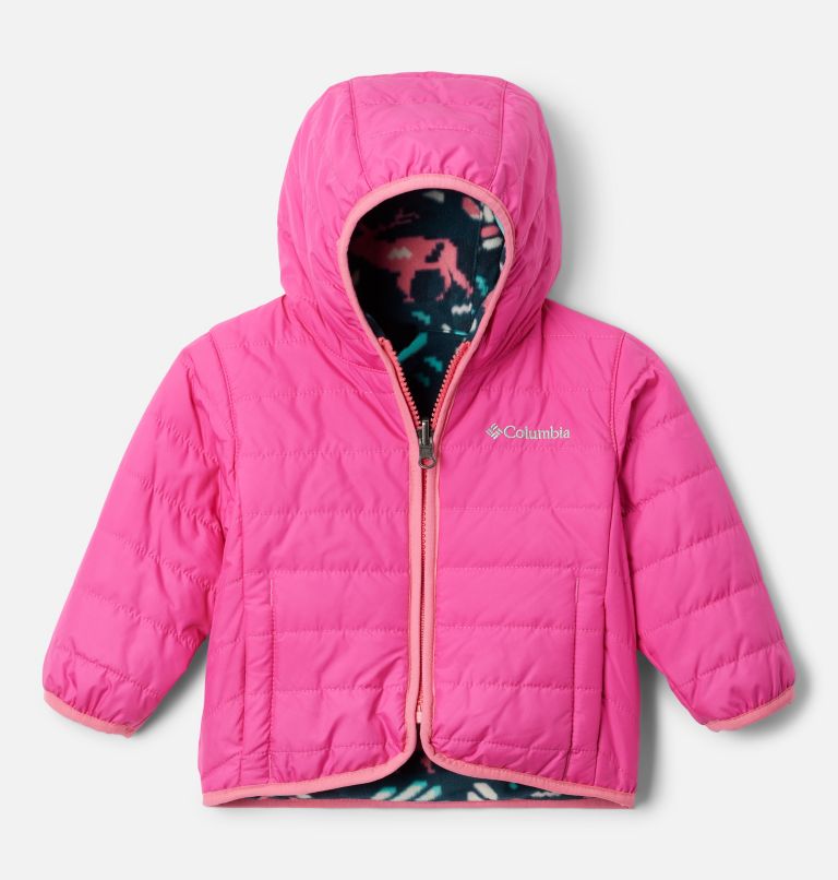 Infant Double Trouble Reversible Jacket, Color: Pink Ice, image 1