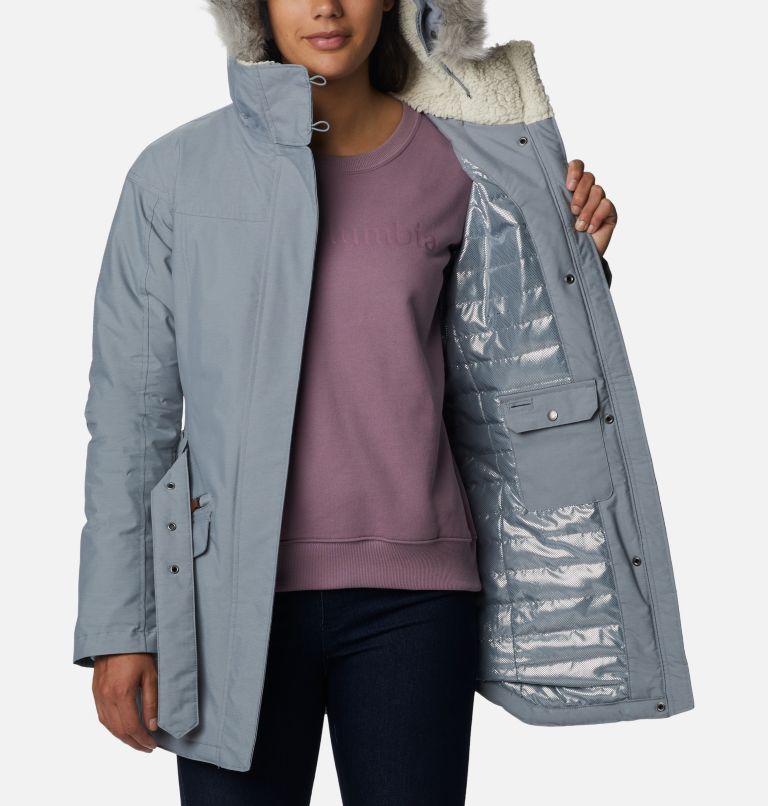 Carson Pass II Jacket | 032 | L, Color: Tradewinds Grey, image 6