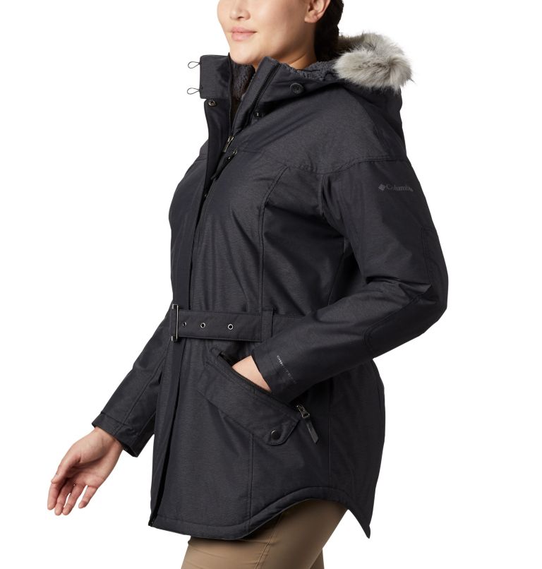Thumbnail: Manteau Carson Pass II pour femme - grandes tailles, Color: Black, image 3