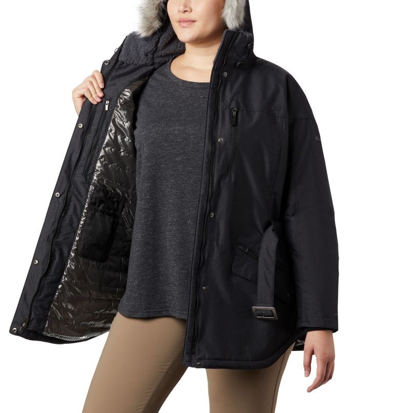 Thumbnail: Manteau Carson Pass II pour femme - grandes tailles, Color: Black, image 5