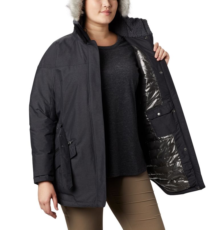 Thumbnail: Manteau Carson Pass II pour femme - grandes tailles, Color: Black, image 6