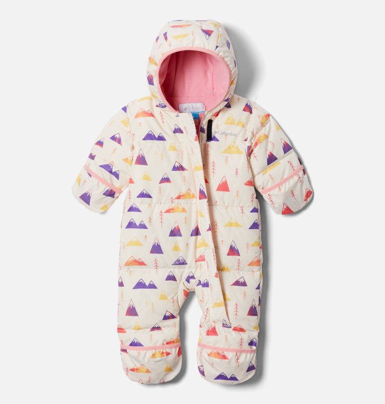 Baby girl 2024 bunting snowsuit