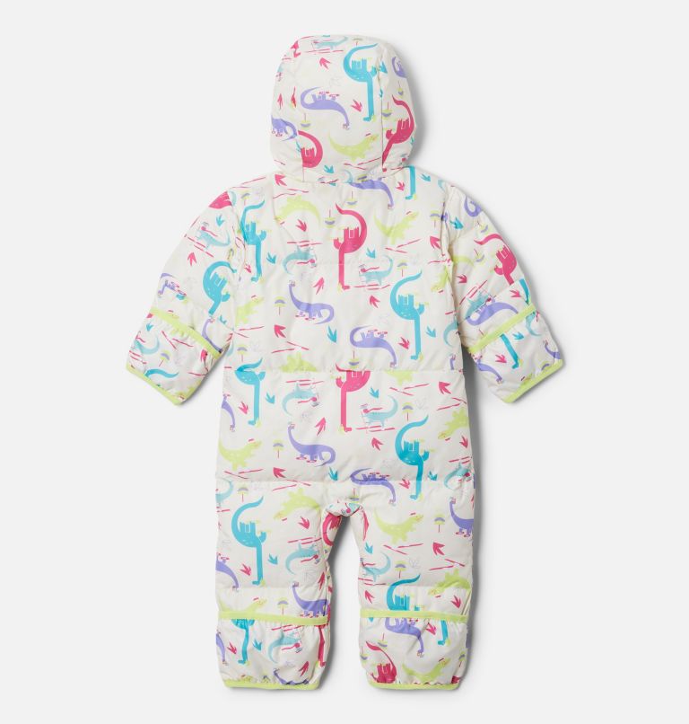 Infant Snuggly Bunny Bunting, Color: Chalk Skisaurus, image 2