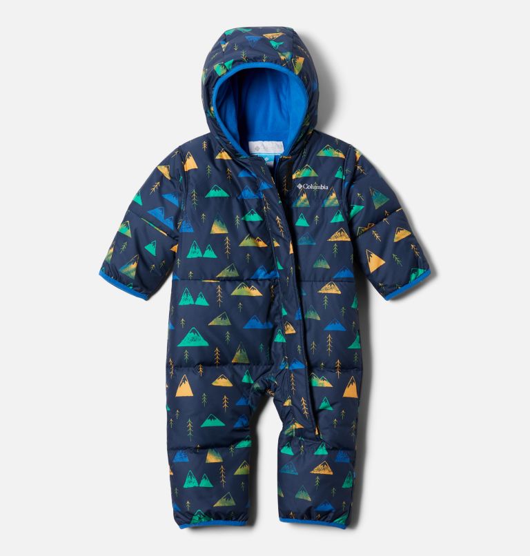 Babies' Snuggly Bunny Bunting, Color: Collegiate Navy Little Mt, image 1