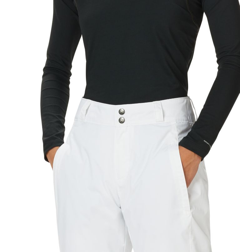 Women's Modern Mountain 2.0 Insulated Ski Pants, Color: White, image 3