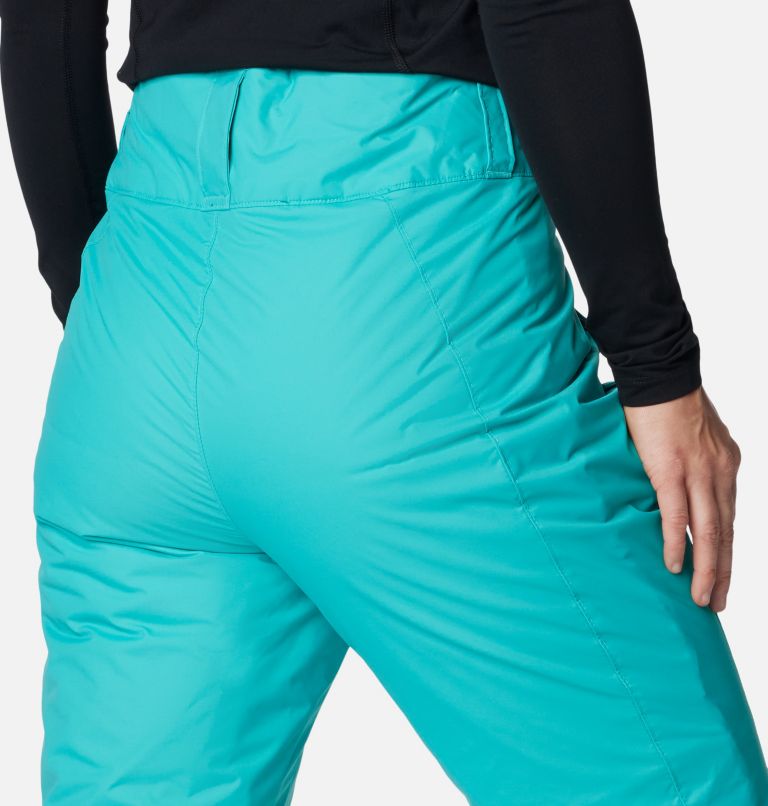 Women's Modern Mountain 2.0 Insulated Ski Pants, Color: Bright Aqua, image 5