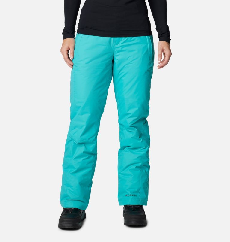 Women's Modern Mountain 2.0 Insulated Ski Pants, Color: Bright Aqua, image 1