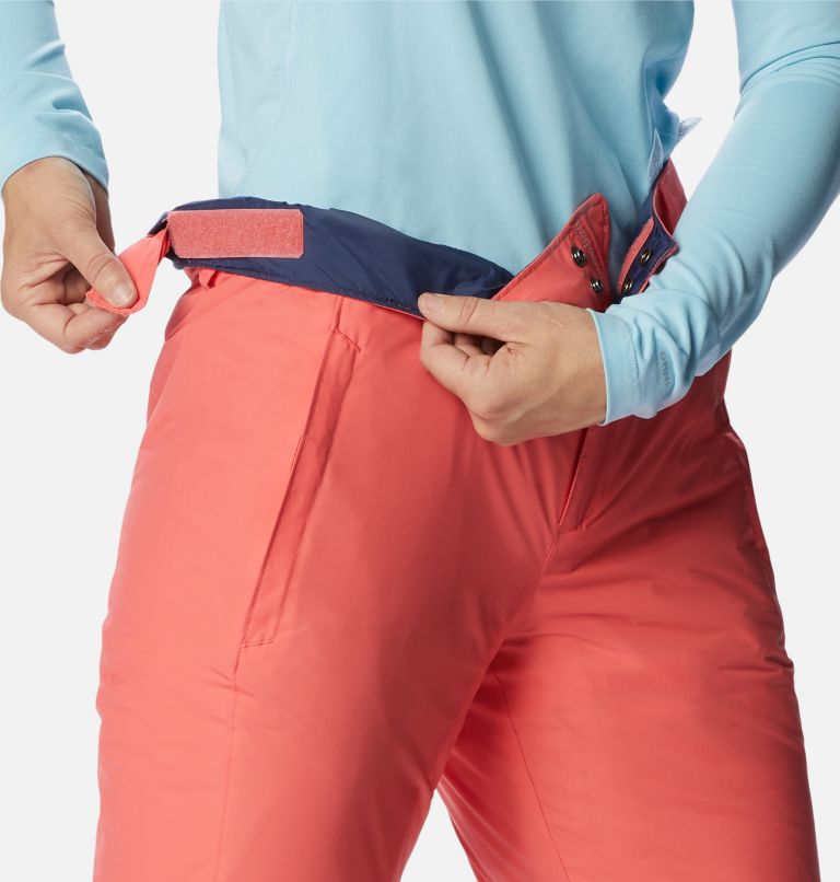 Women's Modern Mountain 2.0 Insulated Ski Pants, Color: Blush Pink, image 6