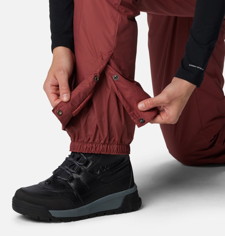 Thumbnail: Women's Modern Mountain 2.0 Insulated Ski Pants, Color: Beetroot, image 7